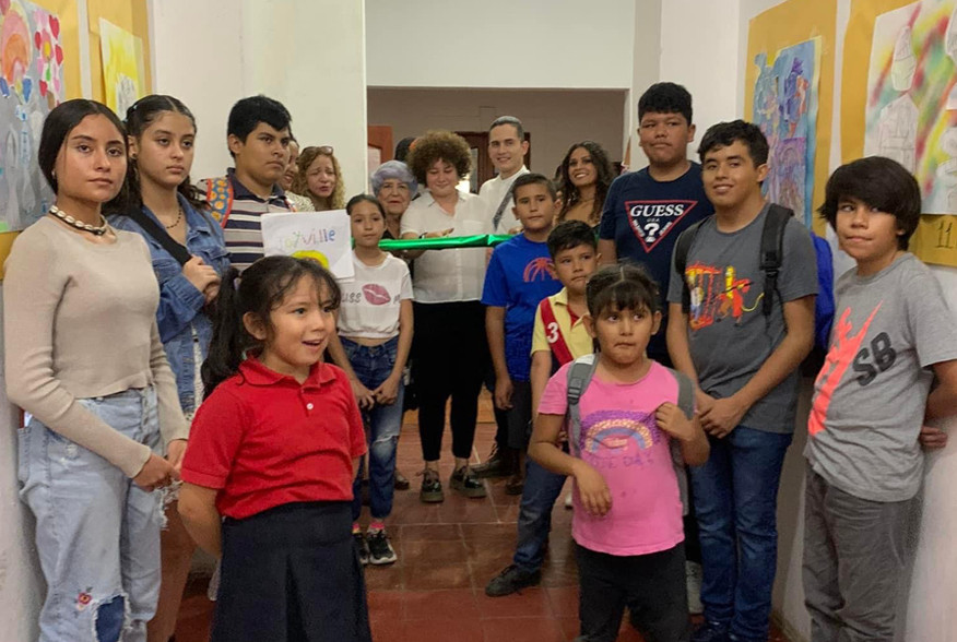 Exposición infantil en Casa de la cultura en El Salto